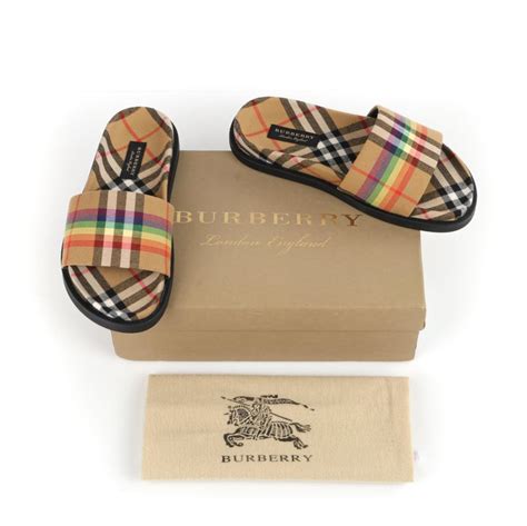 burberry ashmore slides|Women’s Designer Sandals .